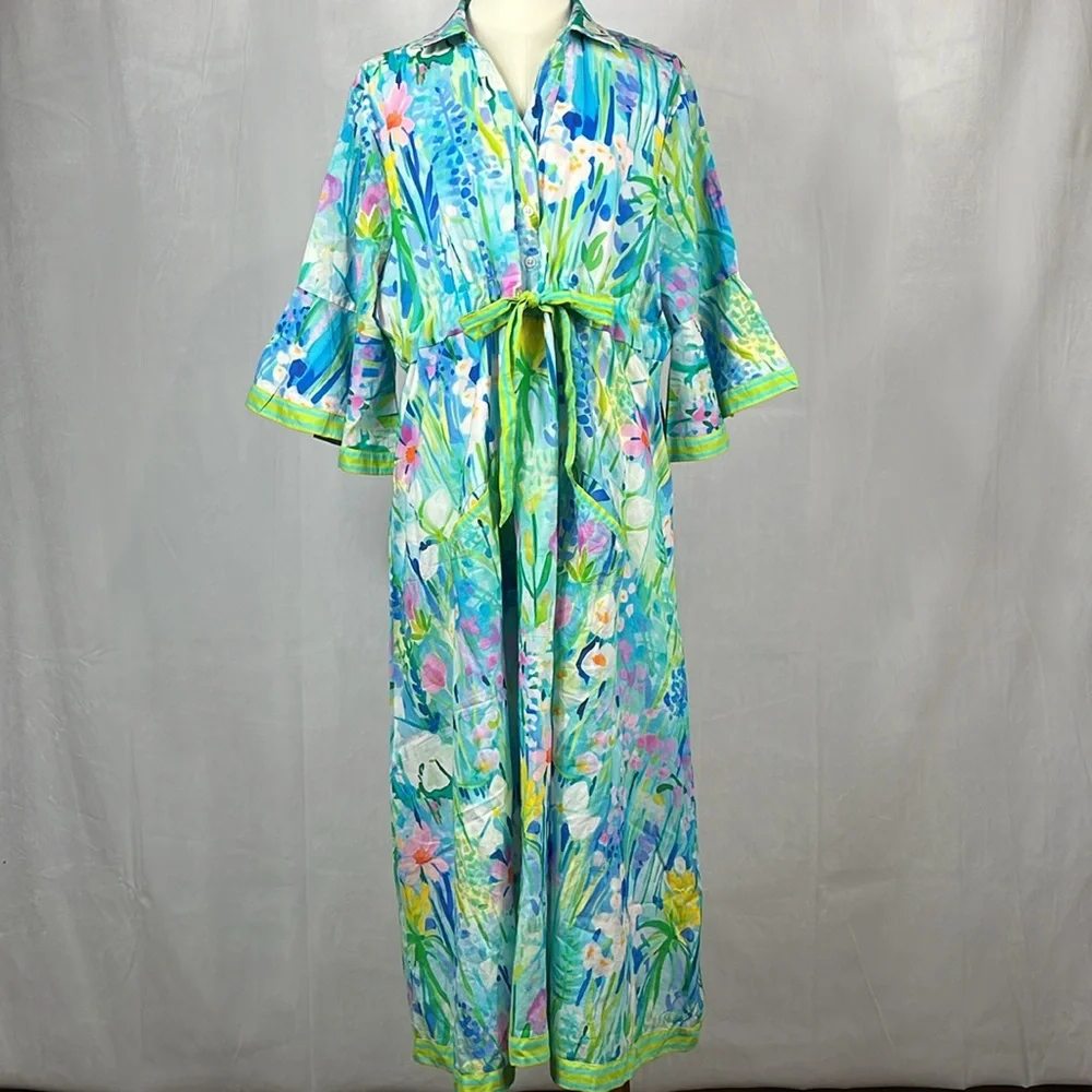 Isla‎ Payal Cape Midi in Daydream.